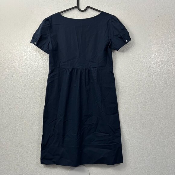 Theory Willy Cotton Babydoll Mini Dress - Picture 4 of 6